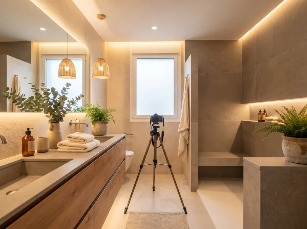 Bathroom designed as spa retreat K