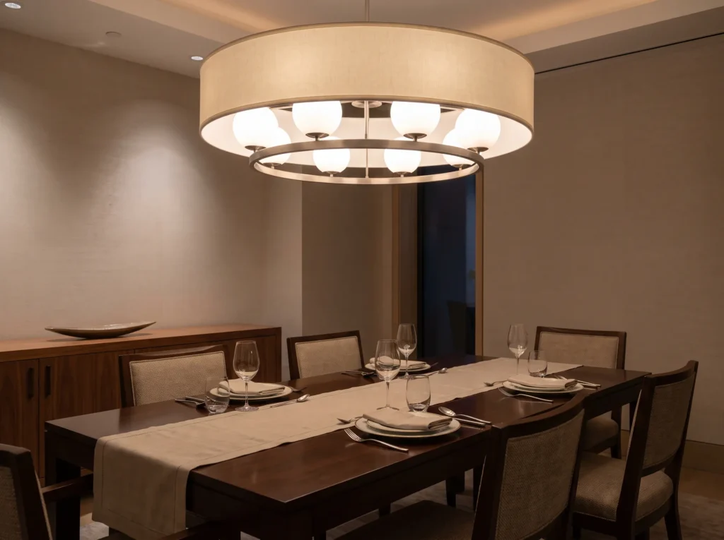 Dining room chandelier illuminat… K